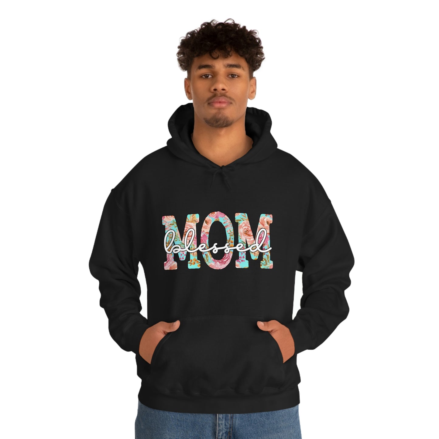 Blesseed Mom Unisex Heavy Blend™ Hooded Sweatshirt