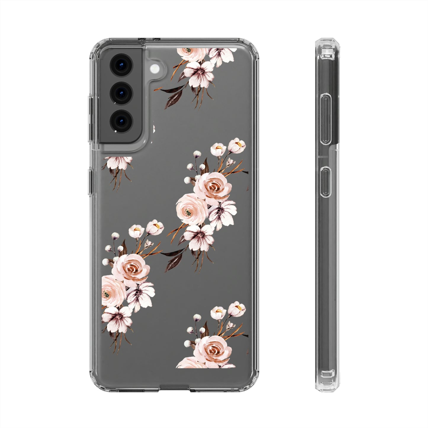 Flower Boho Clear Cases