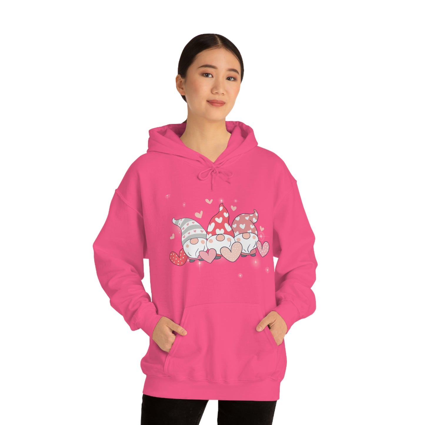 Gnomie Valentines Hoodie