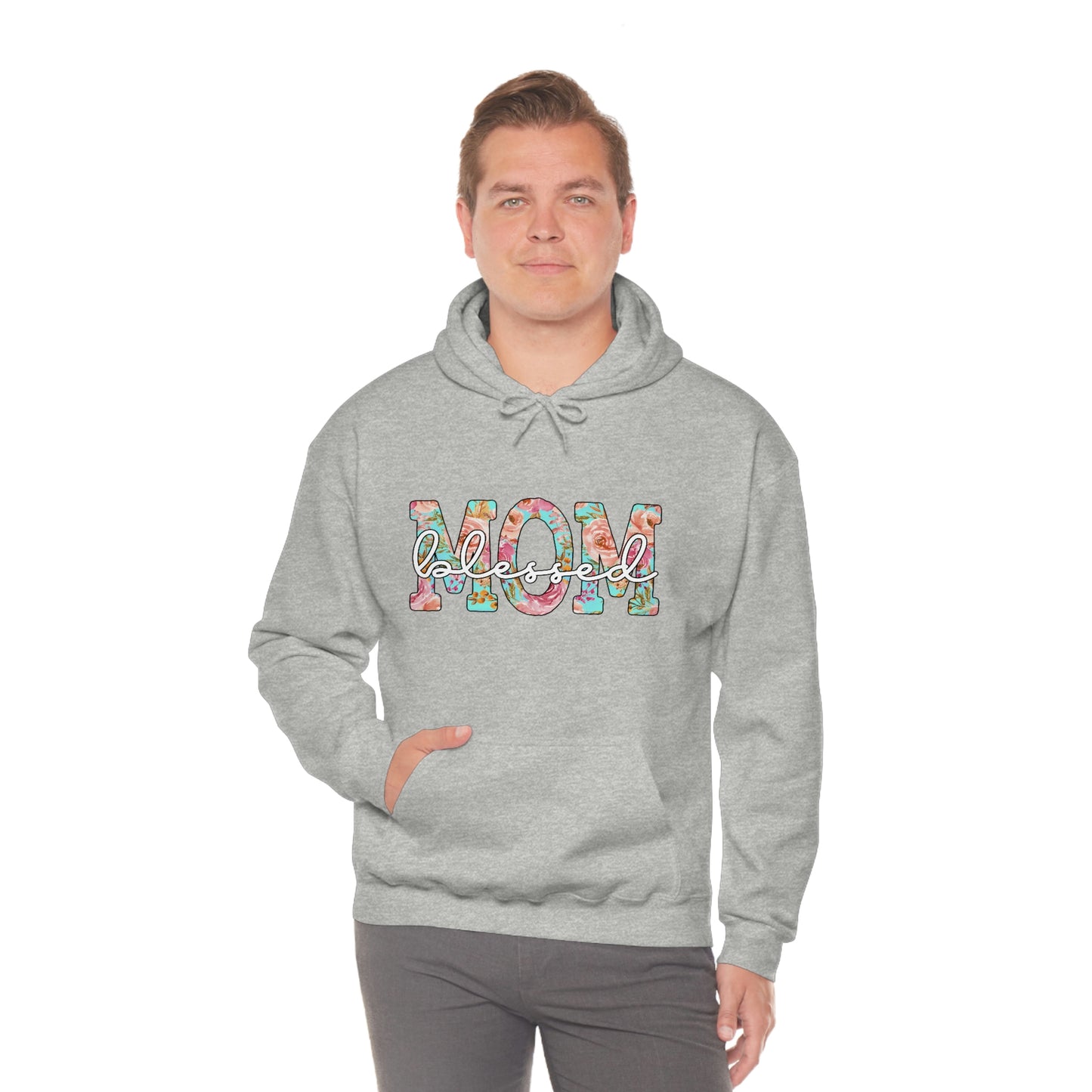 Blesseed Mom Unisex Heavy Blend™ Hooded Sweatshirt