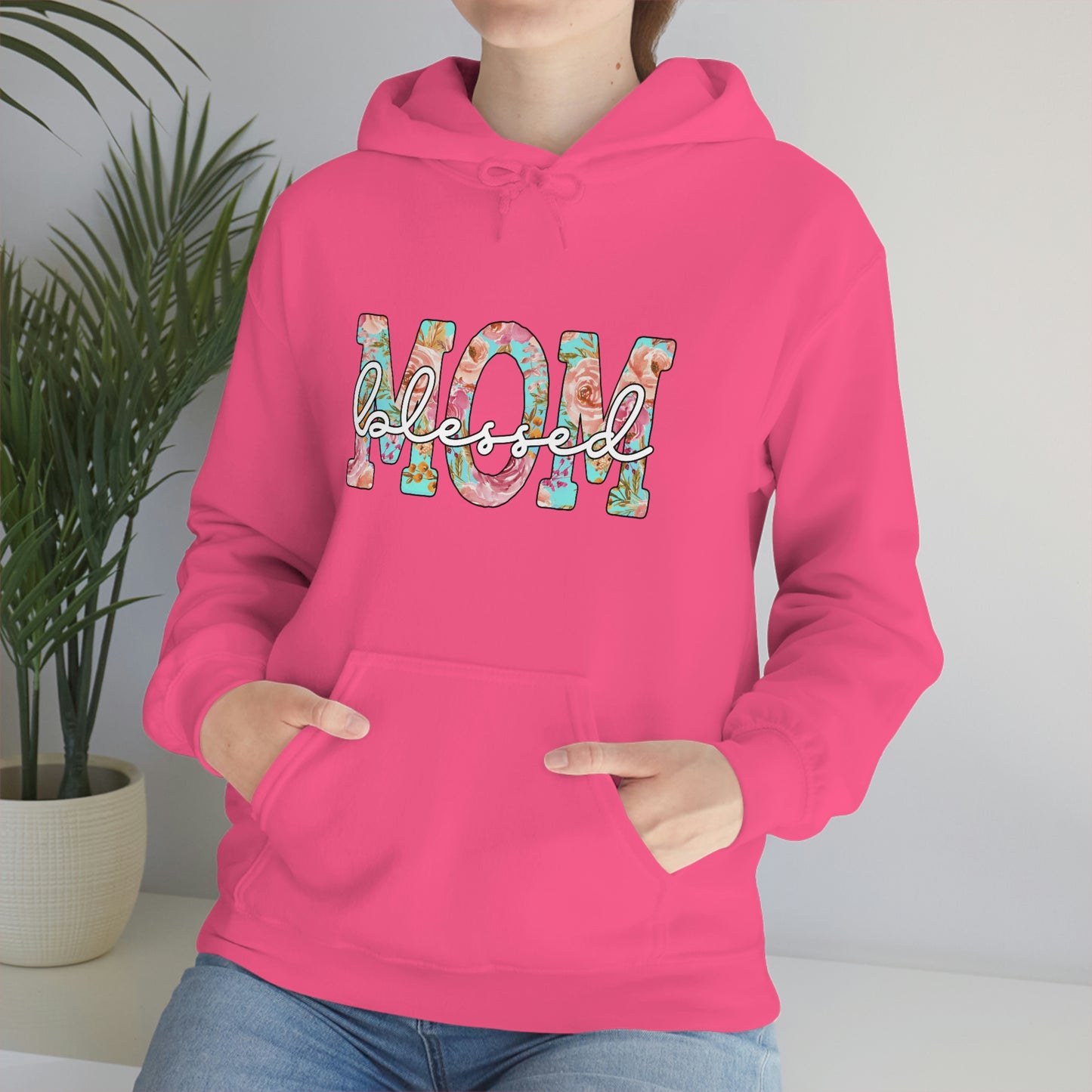 Blesseed Mom Unisex Heavy Blend™ Hooded Sweatshirt