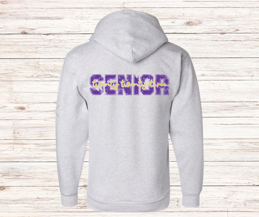 Senior 2023 Purple & Gold Hoodie