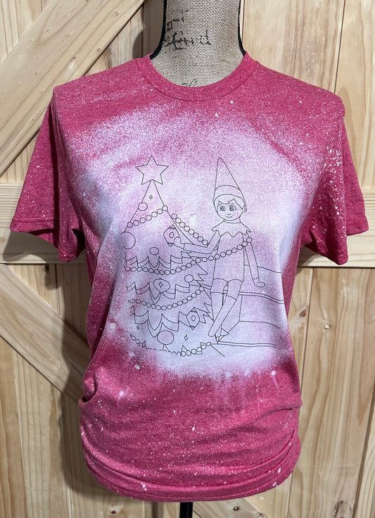 Elf Coloring  T-Shirt