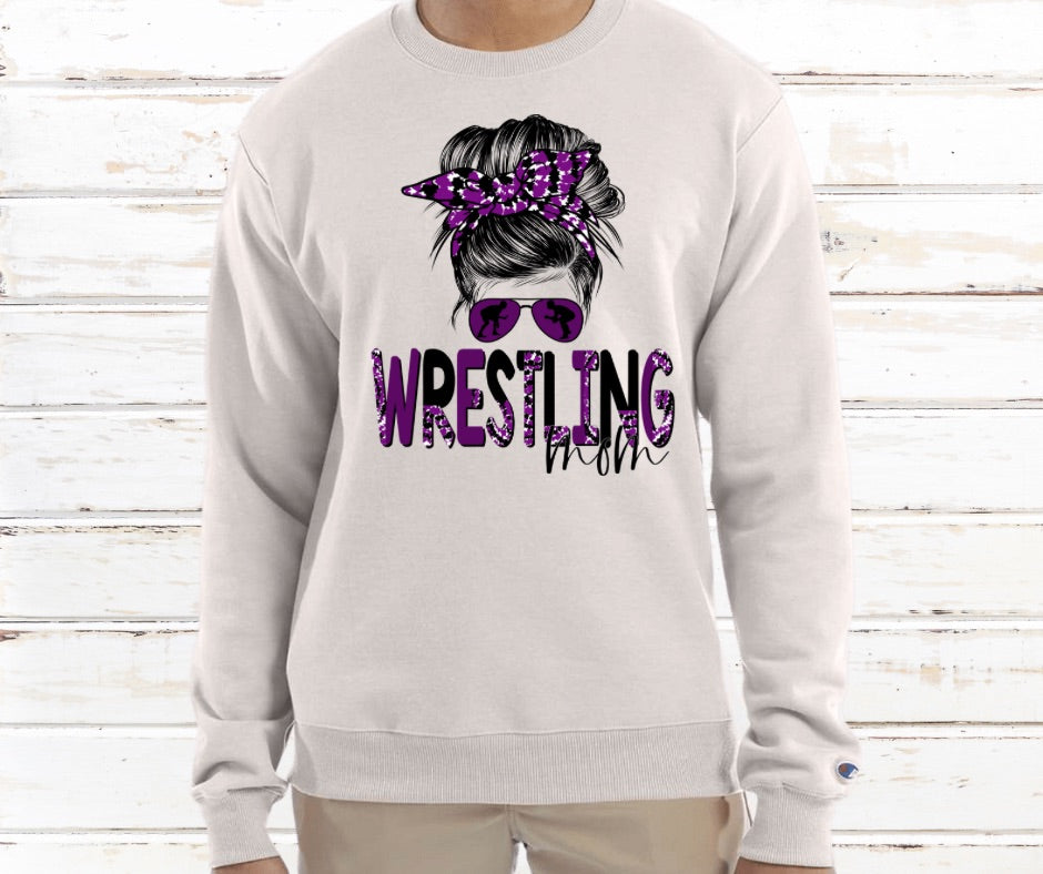 Wrestling Mom Crewneck