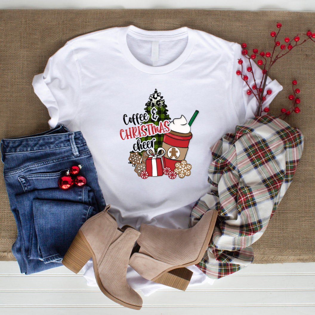 Coffee & Christmas Cheer T-Shirt