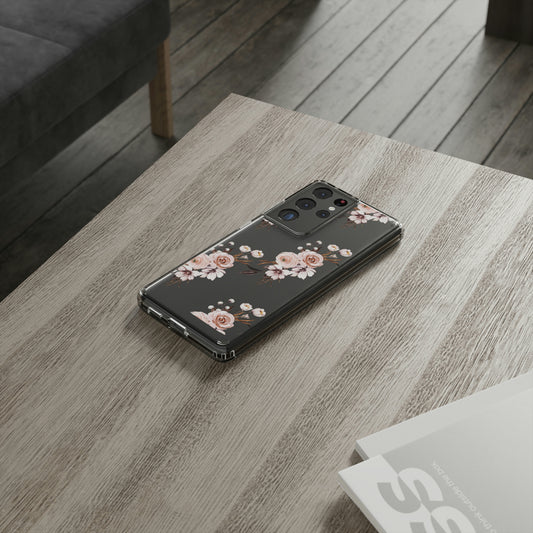 Flower Boho Clear Cases