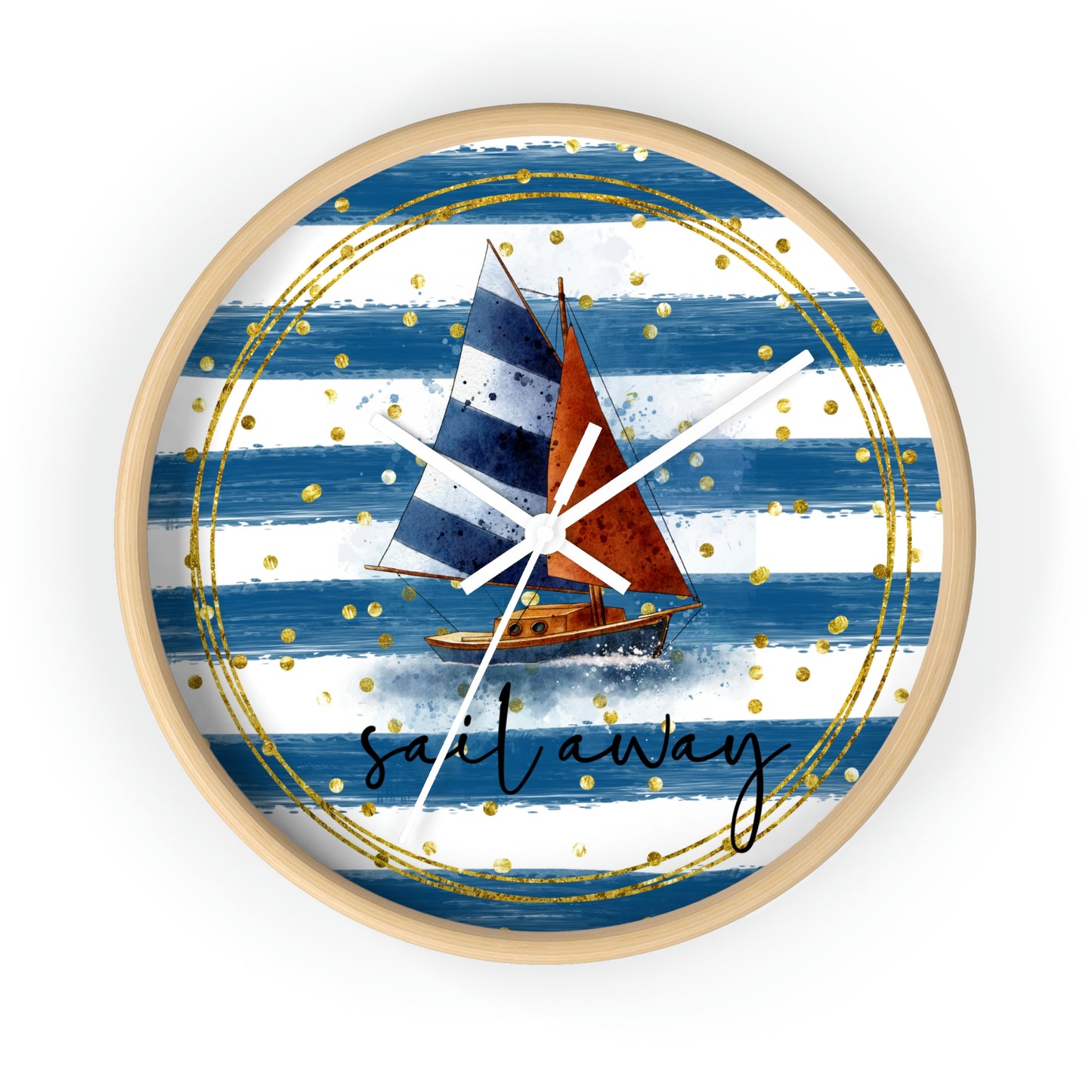 Sailboat Wall clock