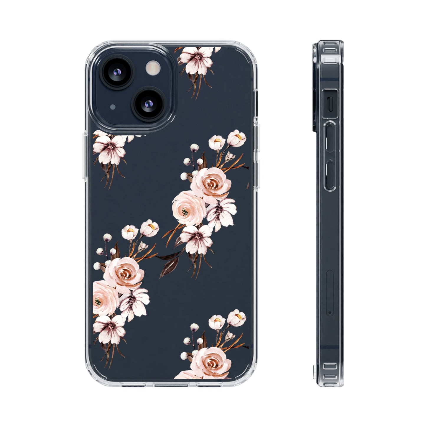 Flower Boho Clear Cases