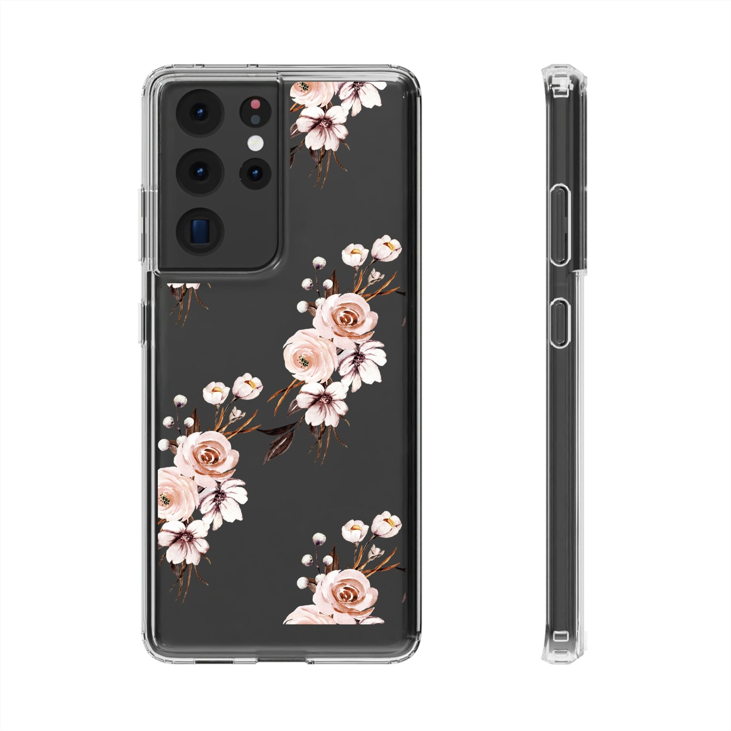 Flower Boho Clear Cases