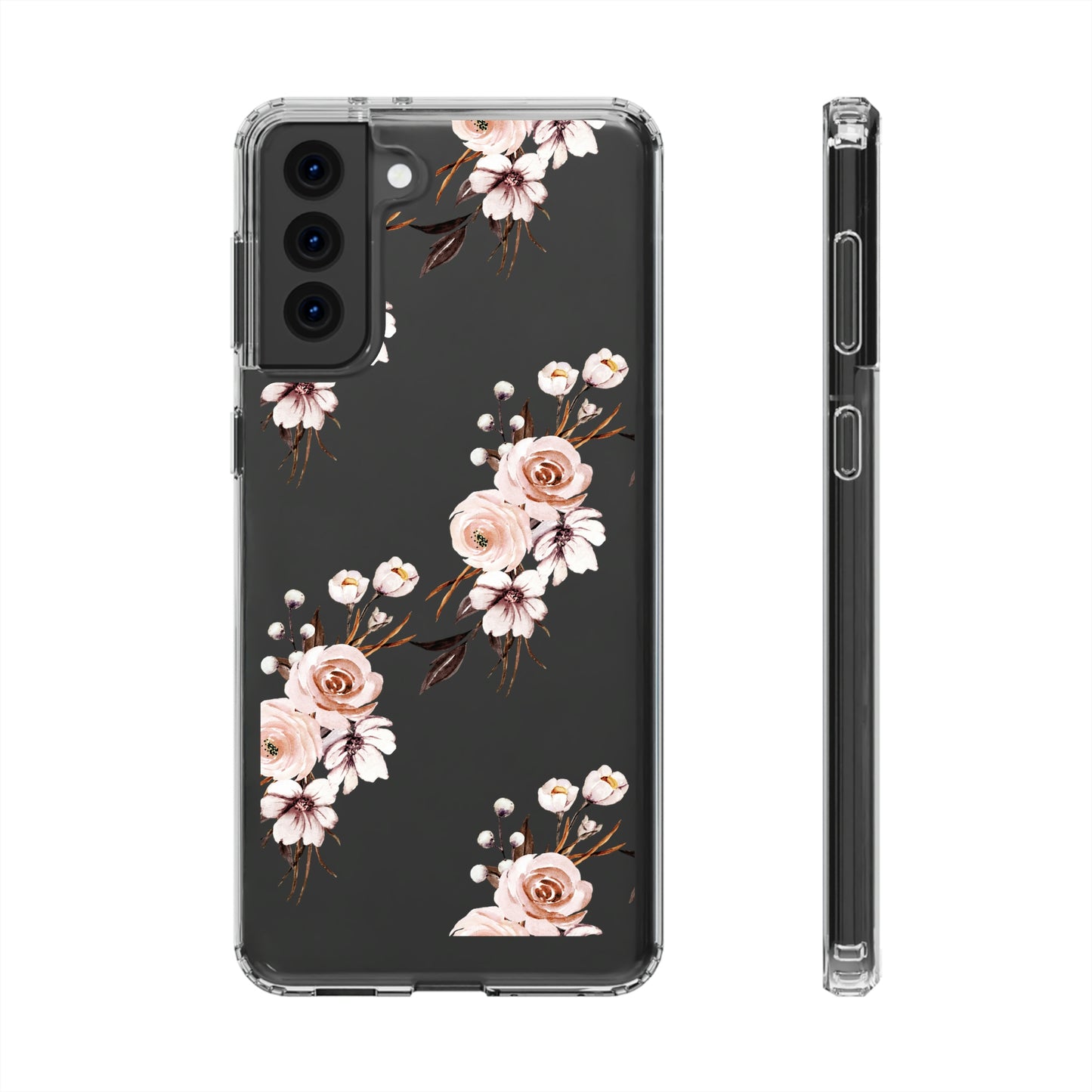 Flower Boho Clear Cases