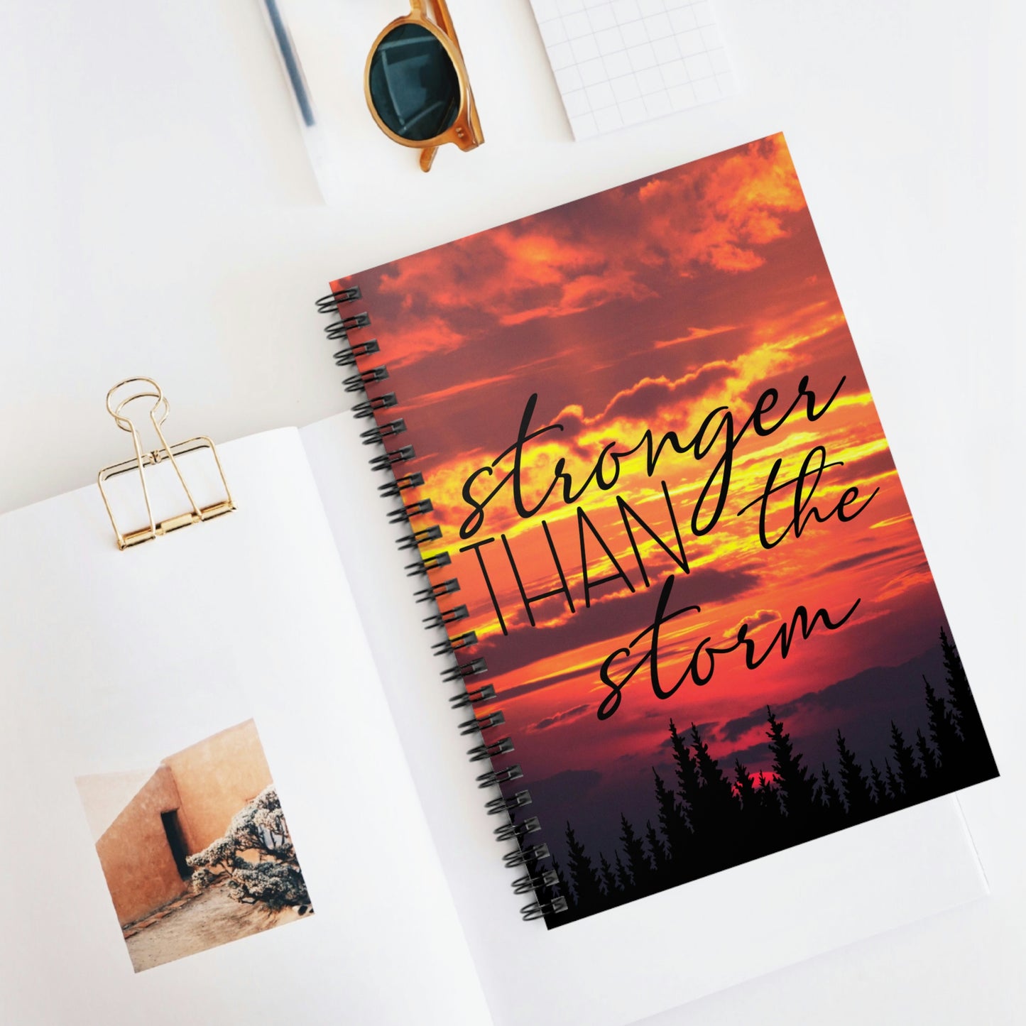 Stronger Then The Storm Notebook