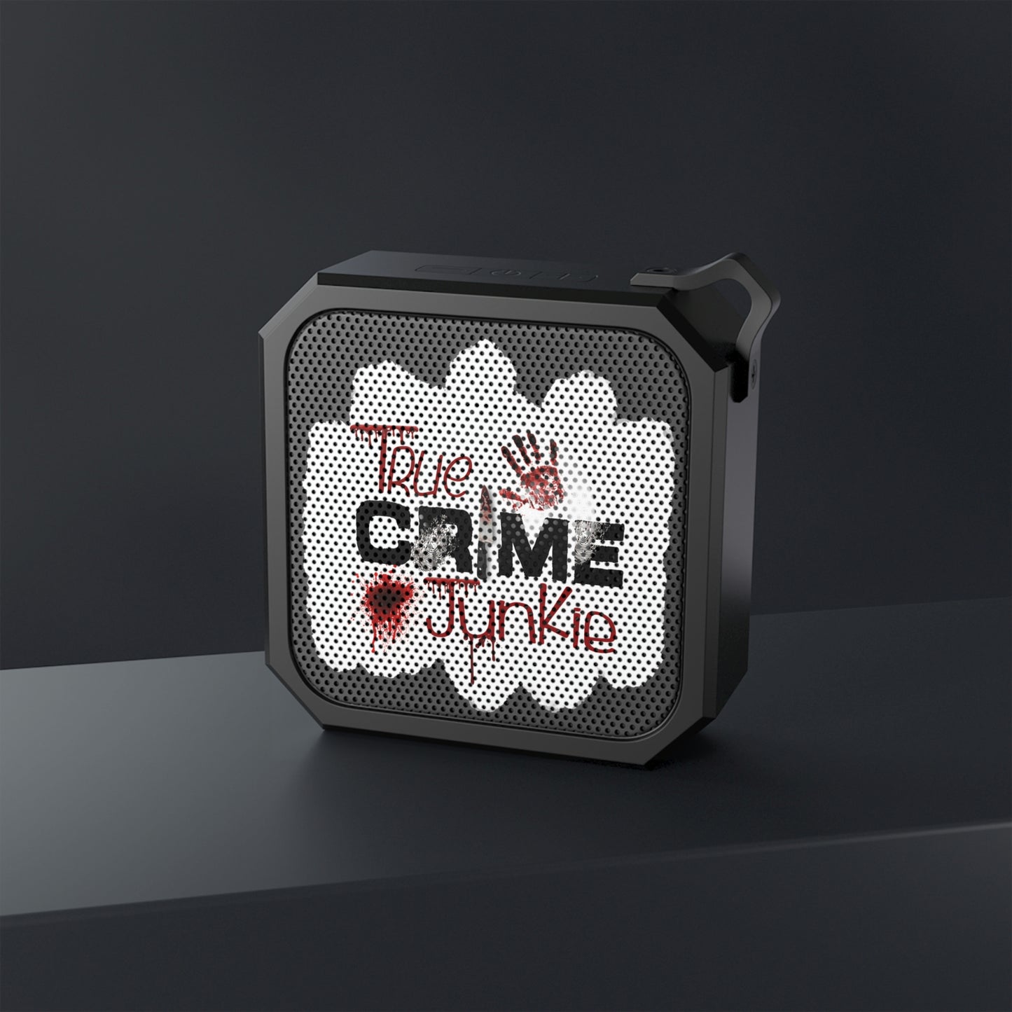 True Crime Junkie Outdoor Bluetooth Speaker