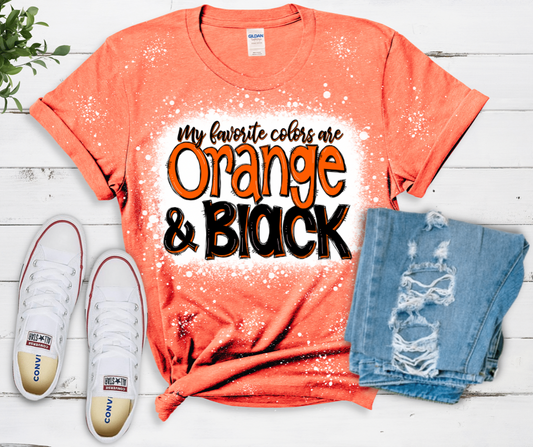 Orange & Black T-Shirt