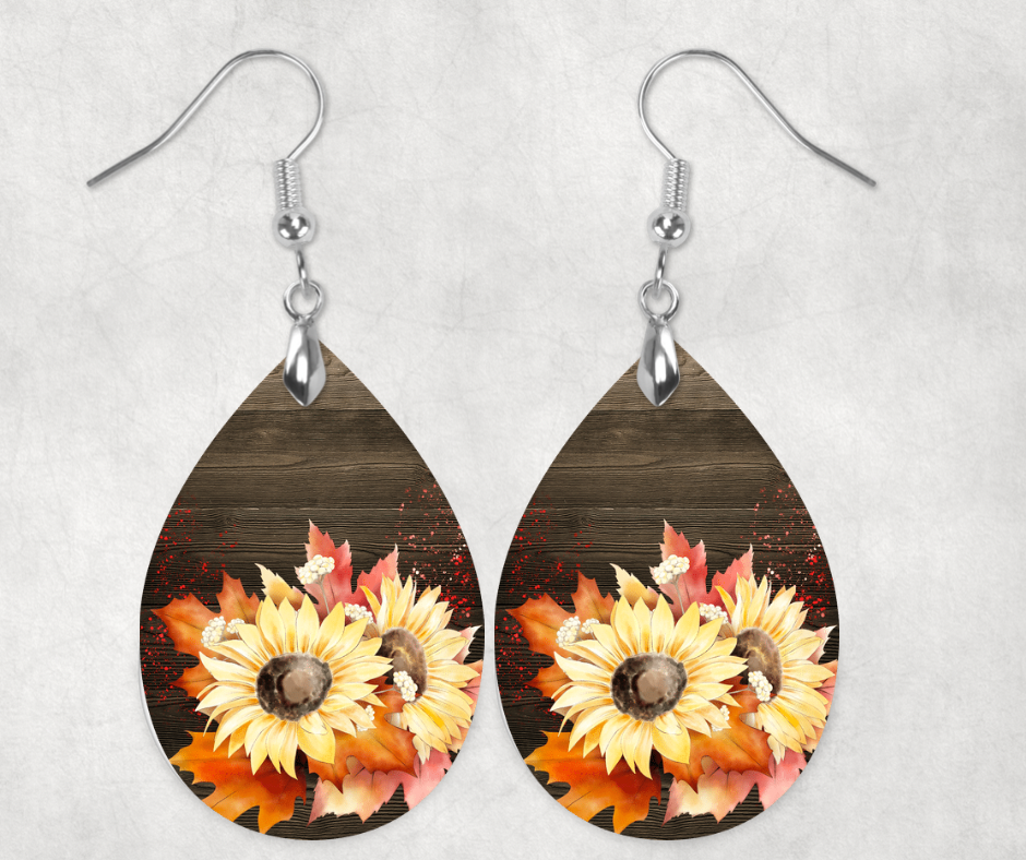 Fall Leaf Earrings