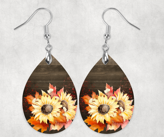 Fall Leaf Earrings