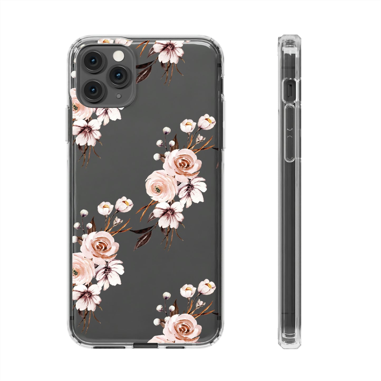 Flower Boho Clear Cases