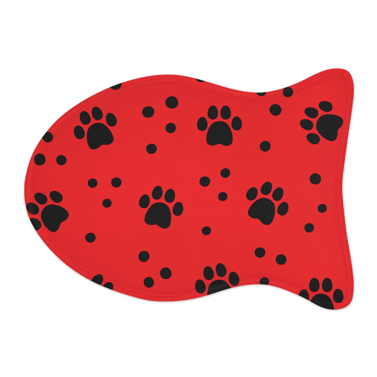 Paw Print Feeding Mat