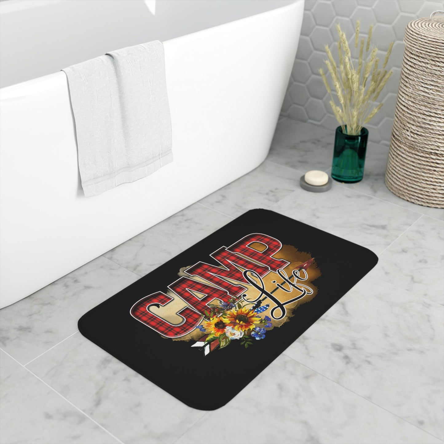 Camp Life Bath Mat