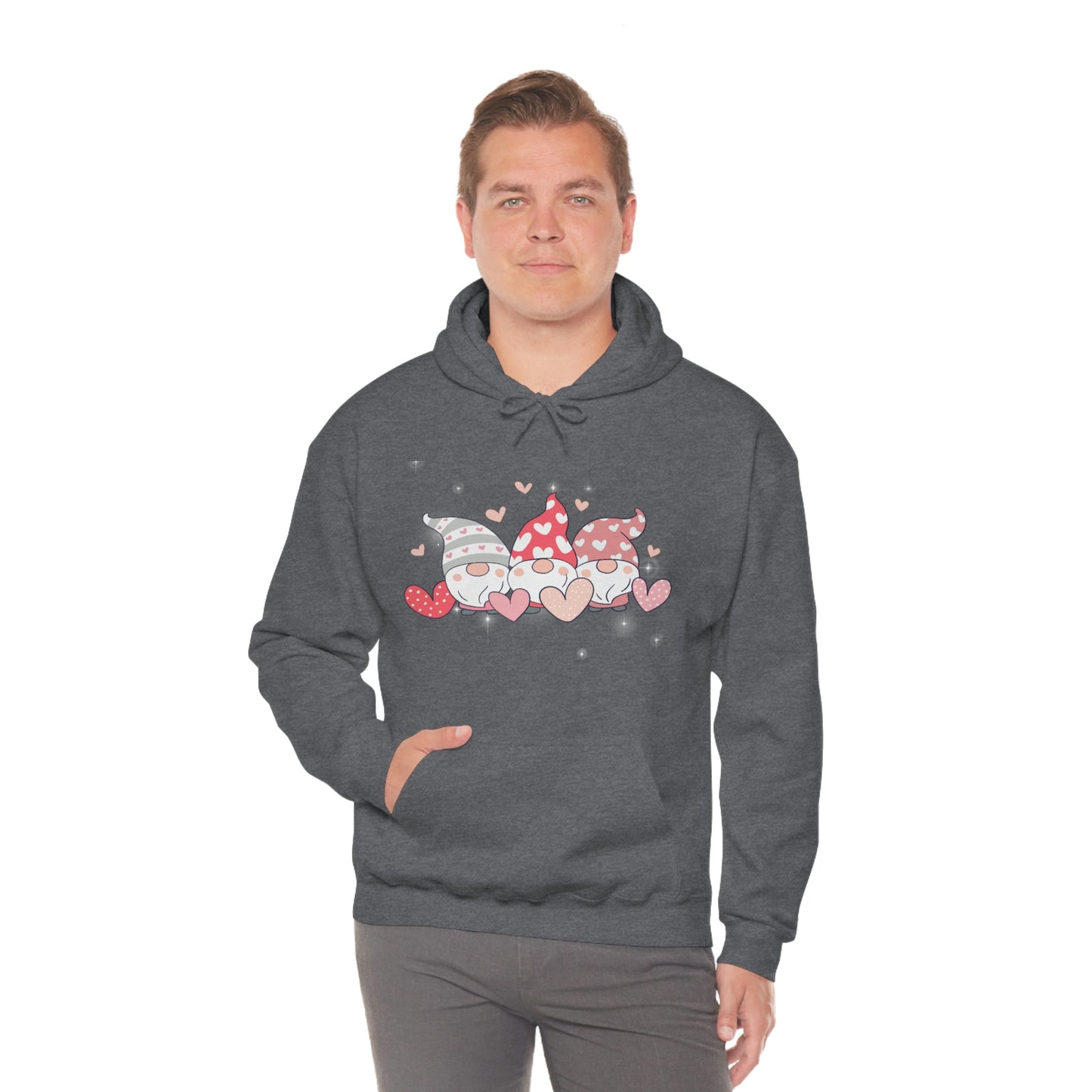 Gnomie Valentines Hoodie