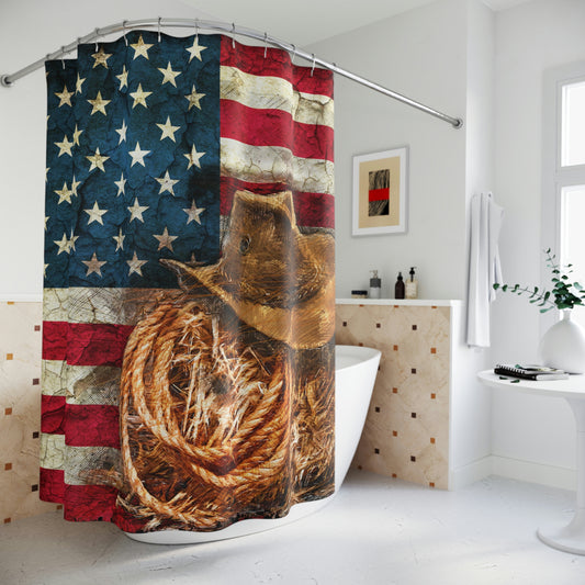 American Roper Shower Curtain