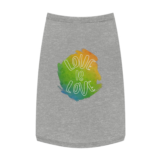 Love Is Love Pet Tank Top