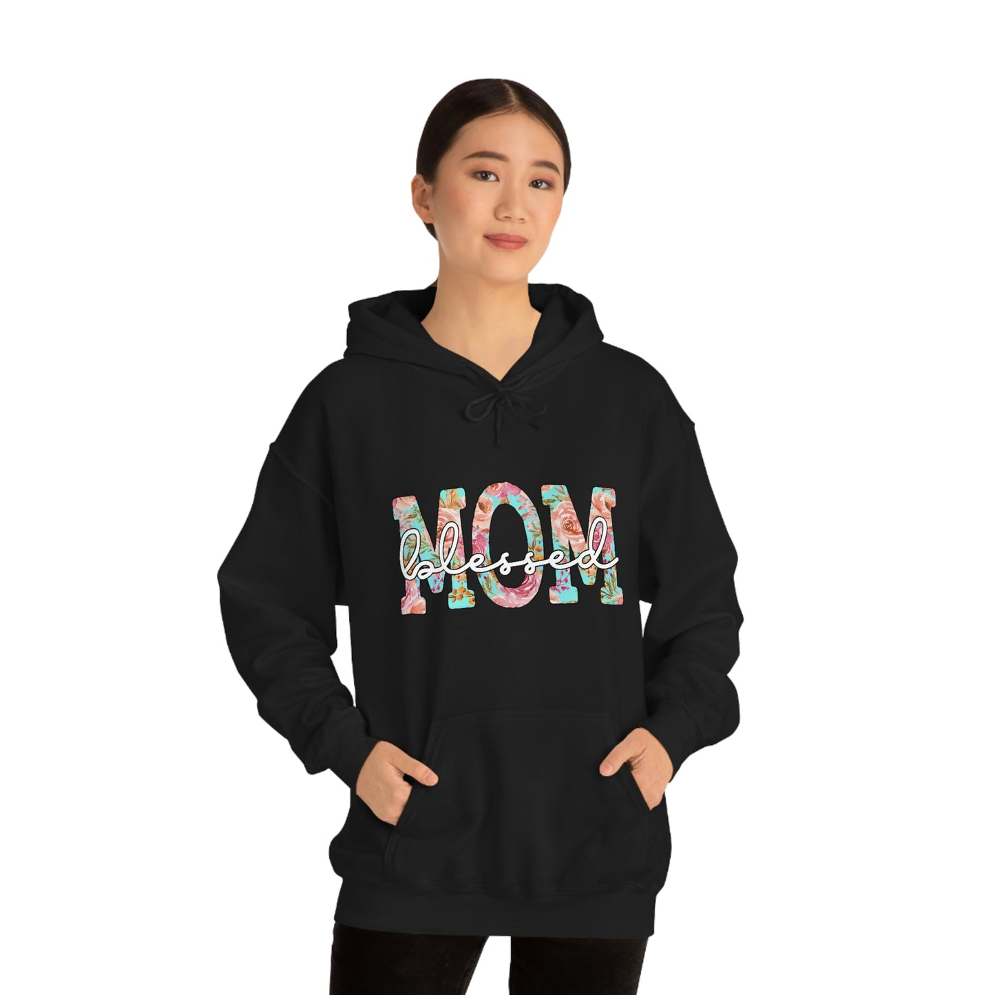 Blesseed Mom Unisex Heavy Blend™ Hooded Sweatshirt