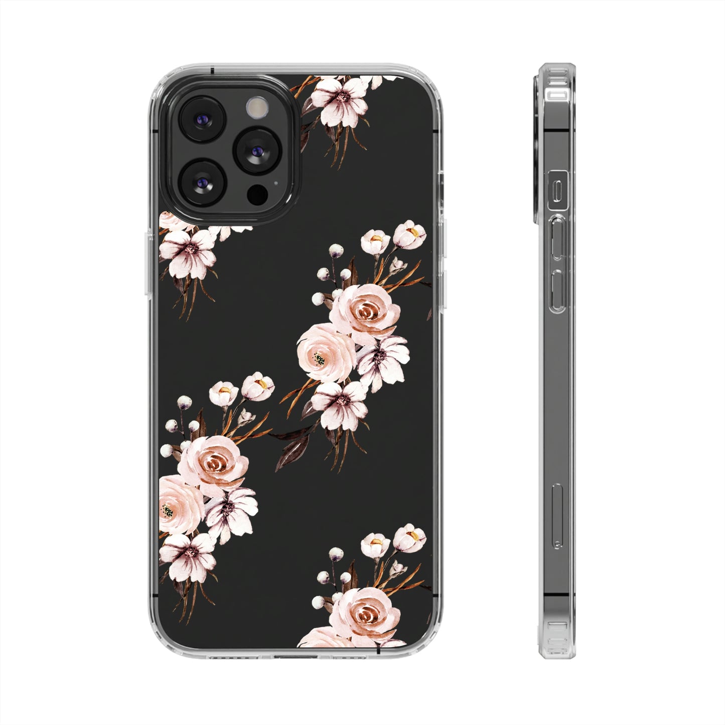 Flower Boho Clear Cases