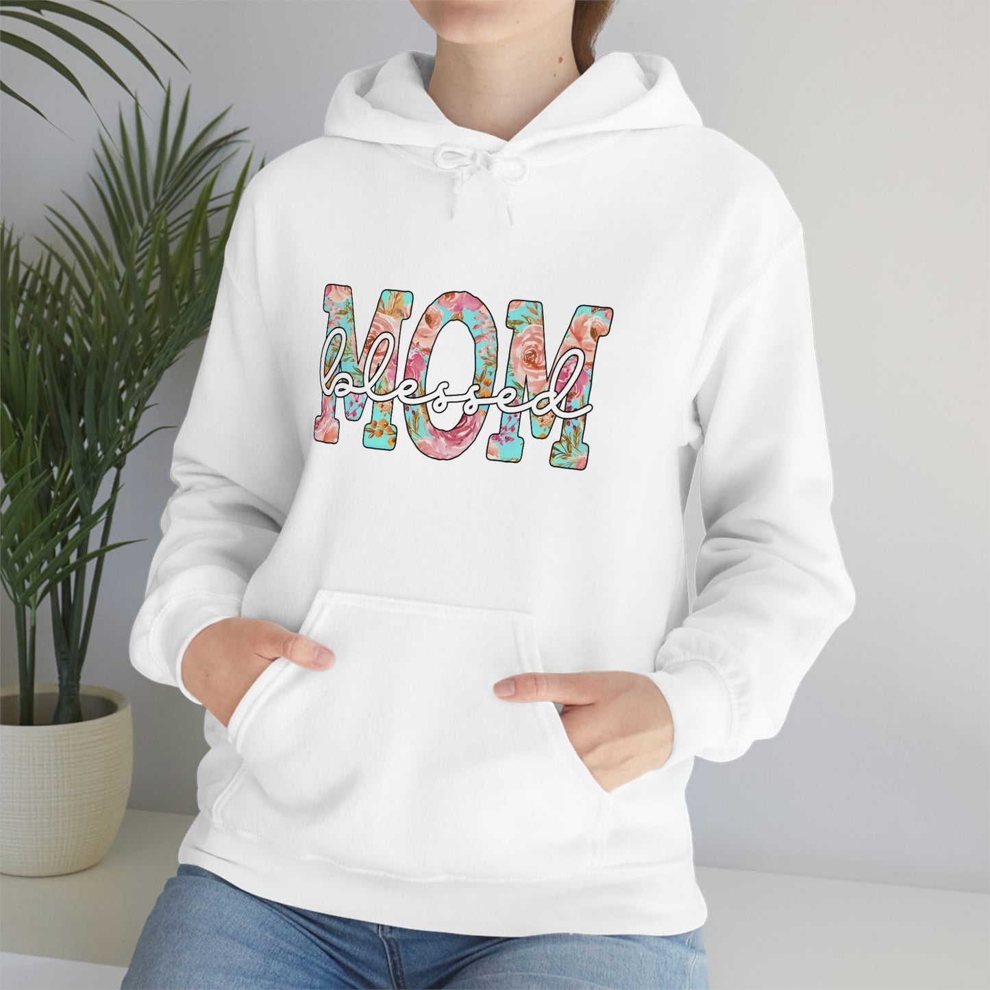 Blesseed Mom Unisex Heavy Blend™ Hooded Sweatshirt