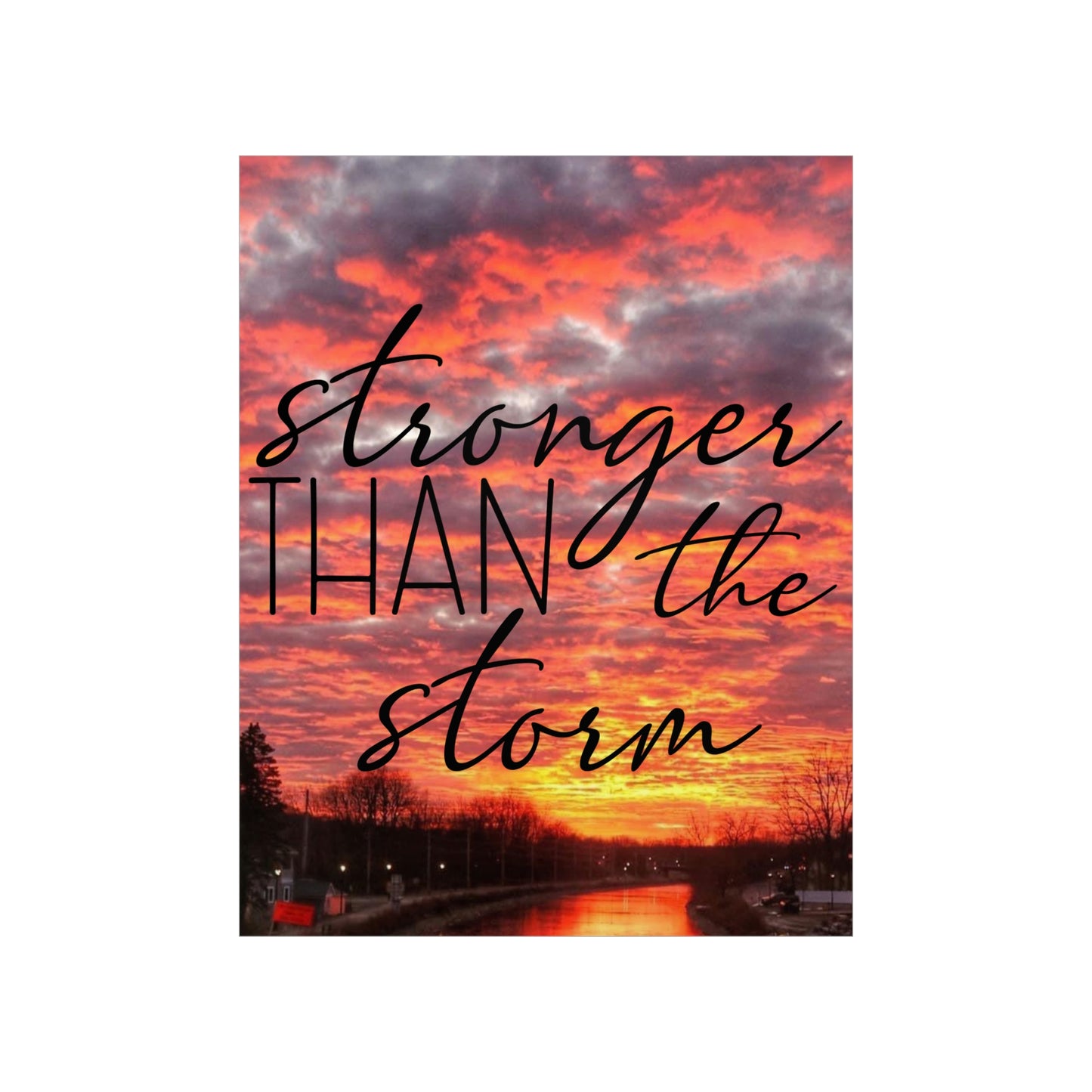 Stronger Than The Storm Poster