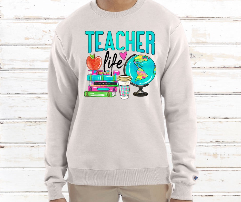 Teacher Life Crewneck