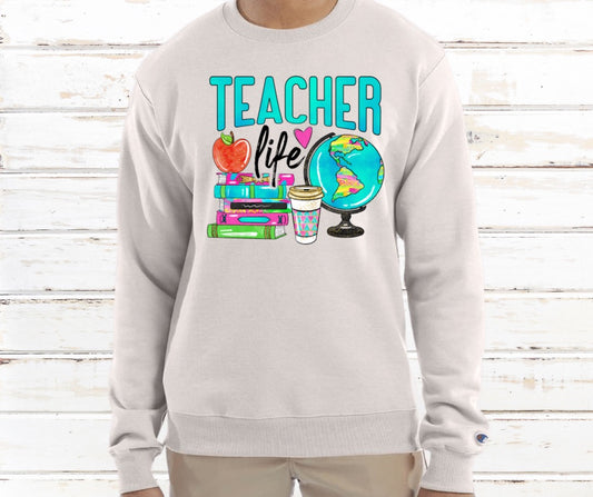 Teacher Life Crewneck