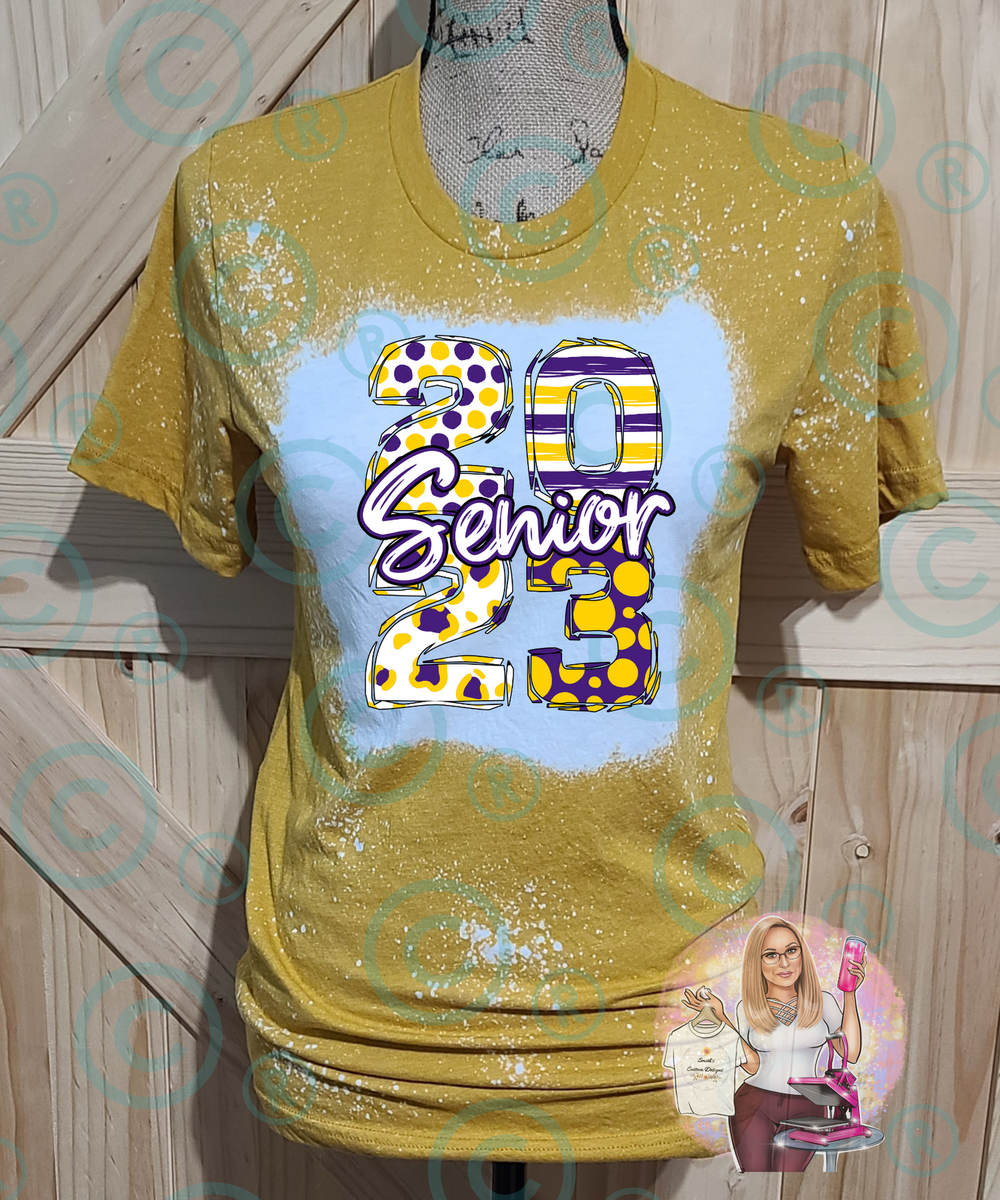 Purple & Gold Senior 2023 T-Shirt