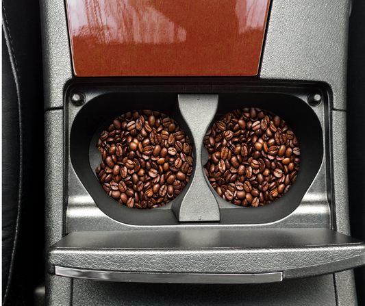 Coffee Bean Car Coaster Set Of 2