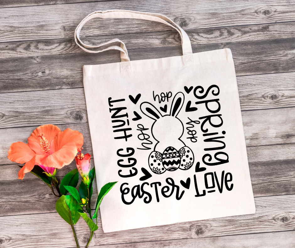 Egg Hunt Tote Bag