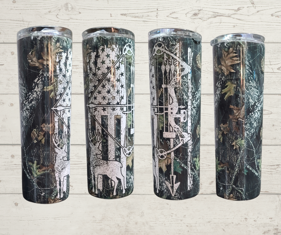 Camo Bowhunter Tumbler