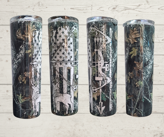 Camo Bowhunter Tumbler