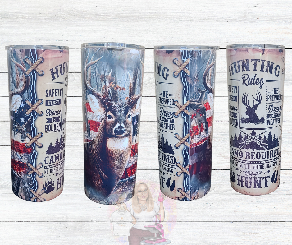 Hunting Rules Tumbler