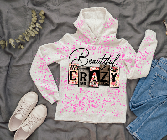 Beautiful Crazy Tie Dye Hoodie