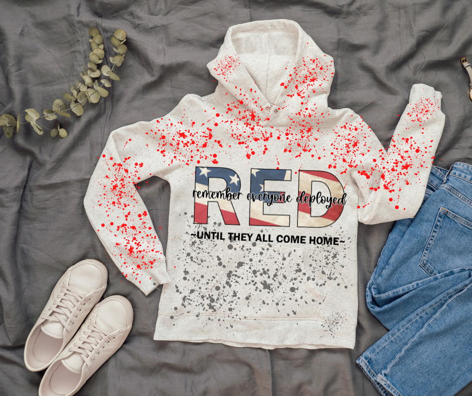 R.E.D. Tie Dye Hoodie