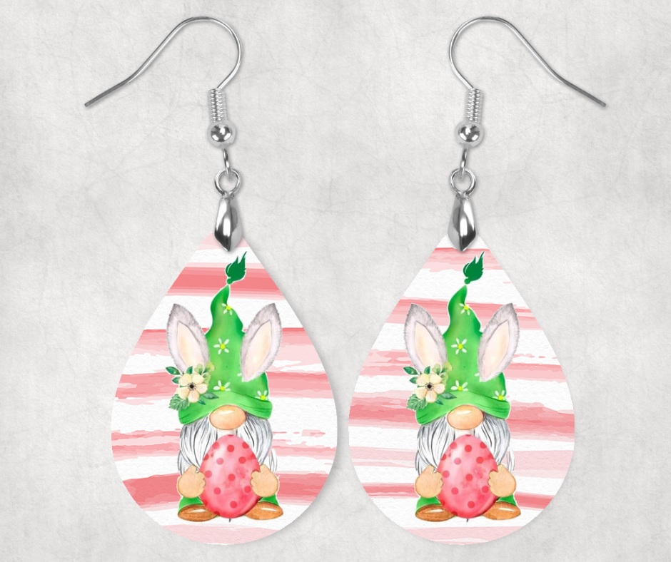 Easter Gnome Earrings