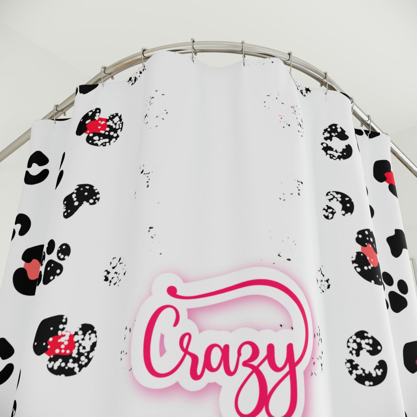 Crazy Dog Lady Shower Curtain