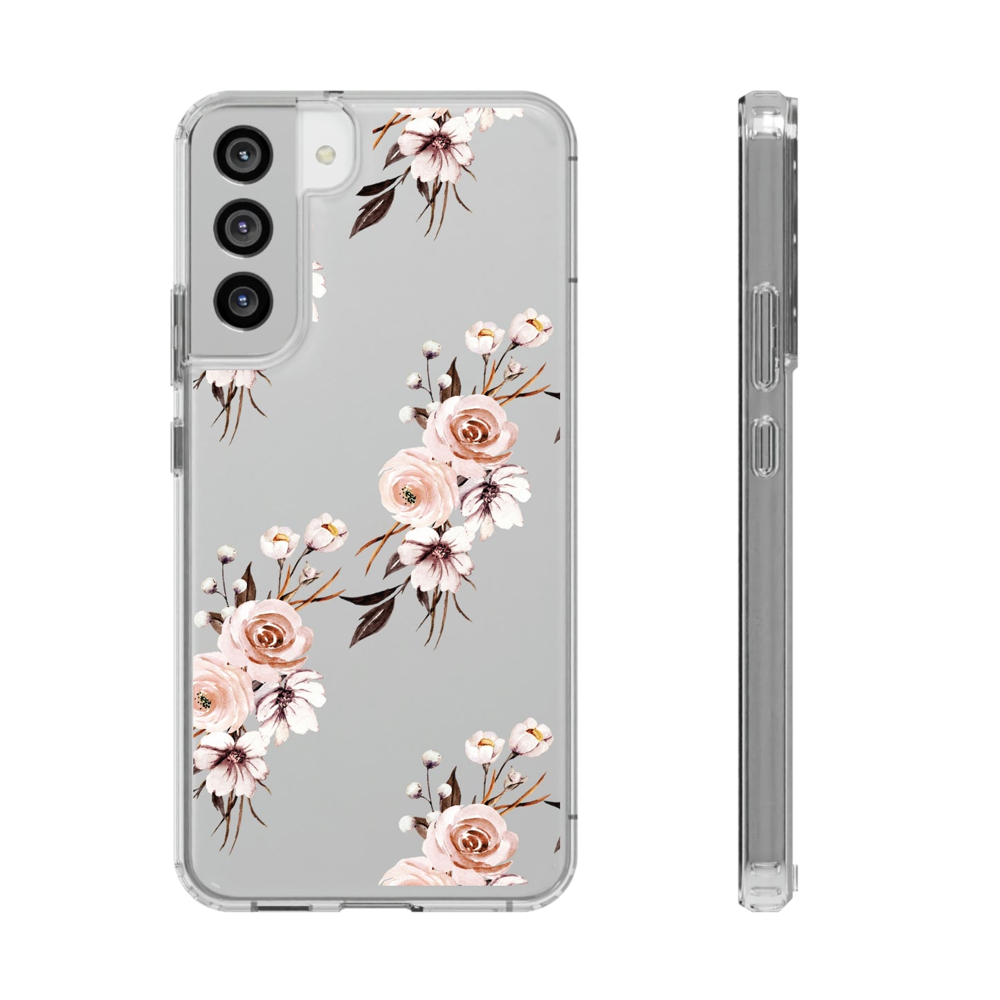 Flower Boho Clear Cases