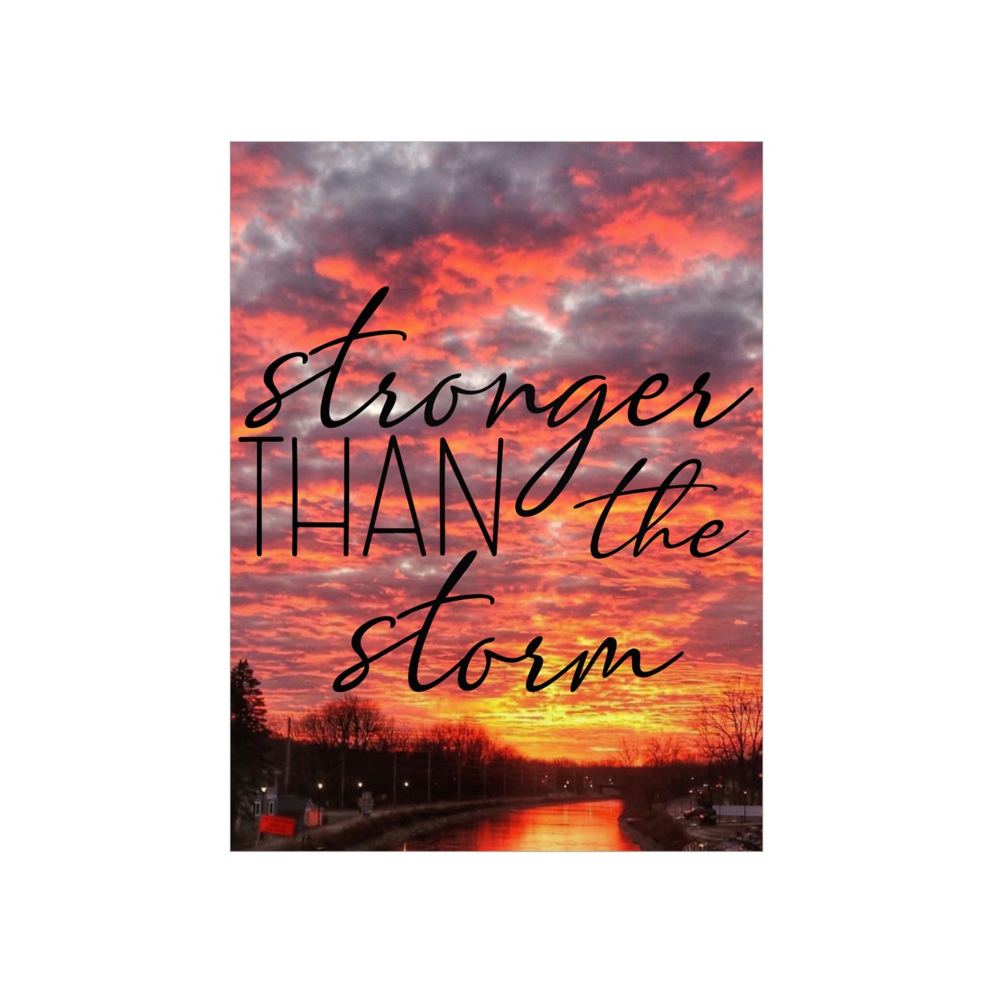 Stronger Than The Storm Poster