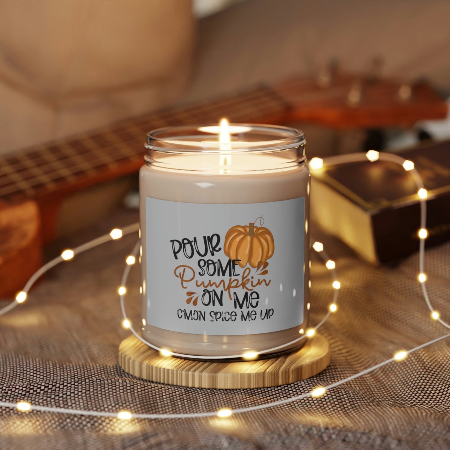 Pour Some Pumpkin On Me Scented Soy Candle, 9oz