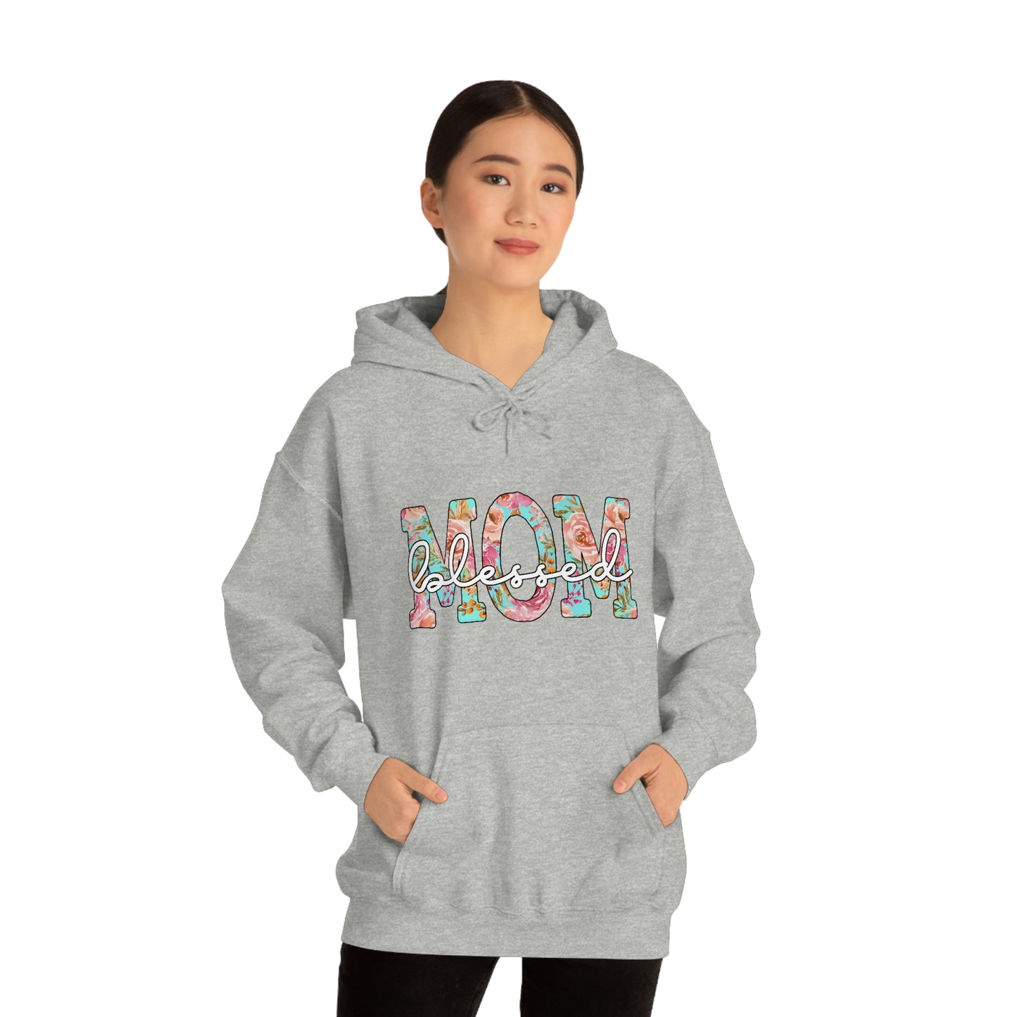 Blesseed Mom Unisex Heavy Blend™ Hooded Sweatshirt