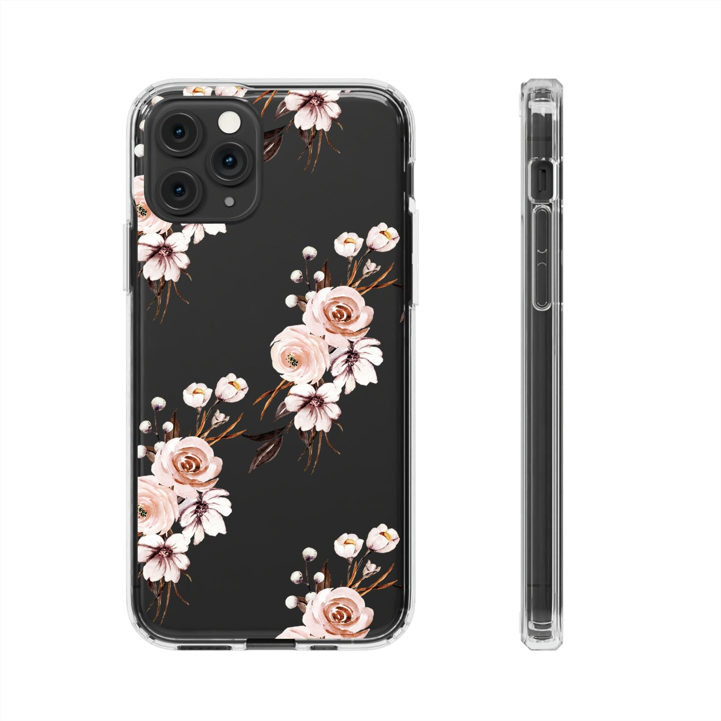 Flower Boho Clear Cases