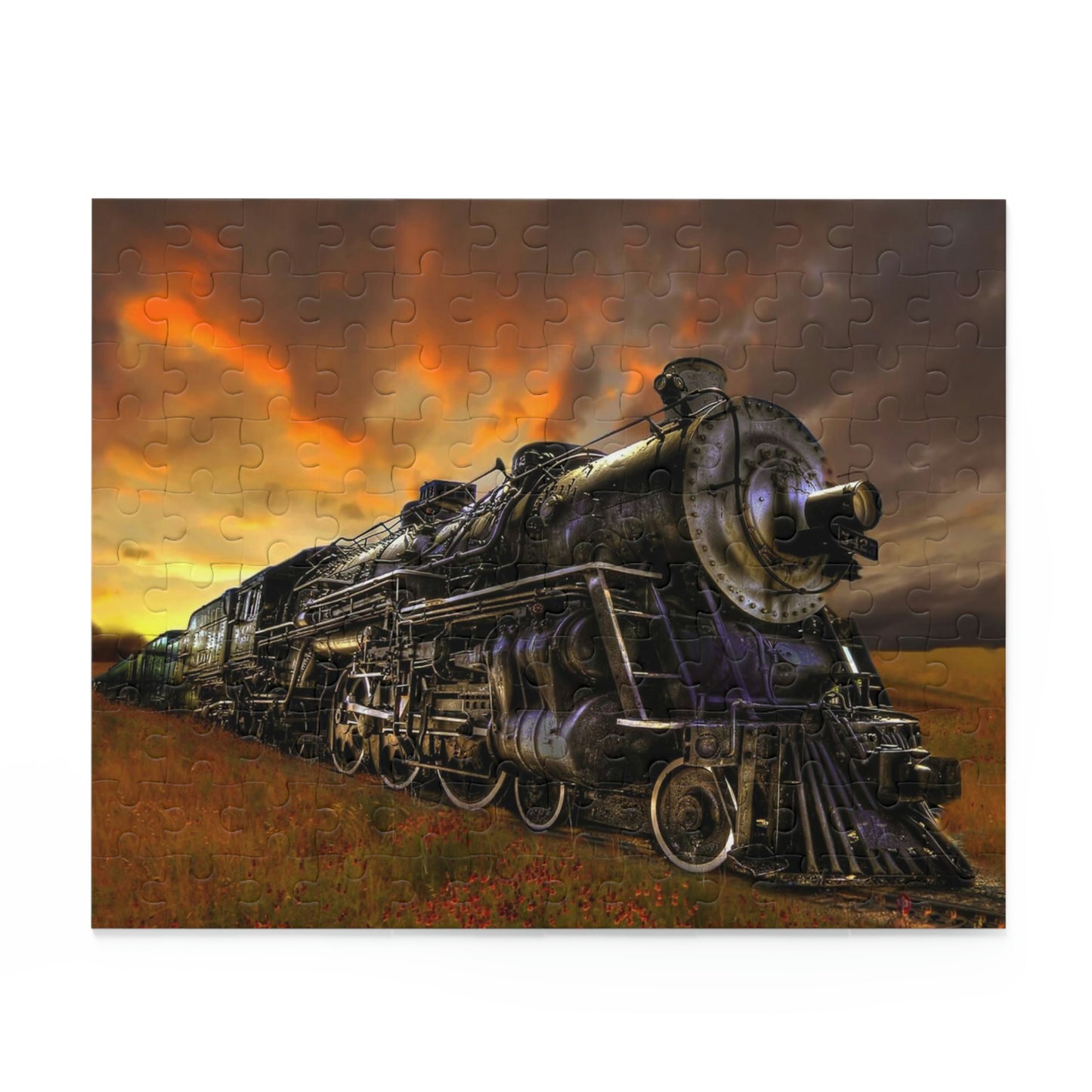 Train Puzzle (120, 252, 500-Piece)