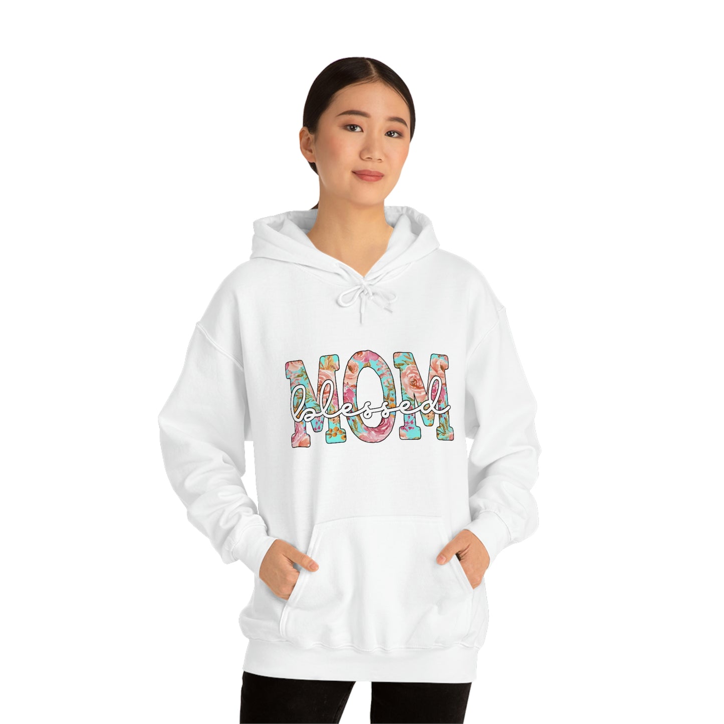 Blesseed Mom Unisex Heavy Blend™ Hooded Sweatshirt