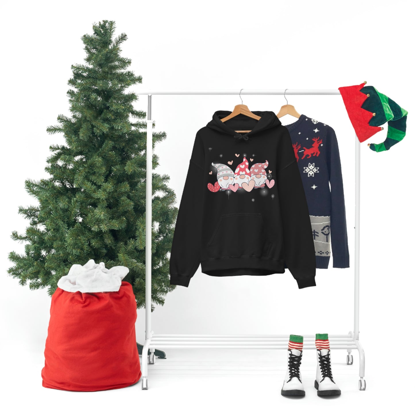 Gnomie Valentines Hoodie