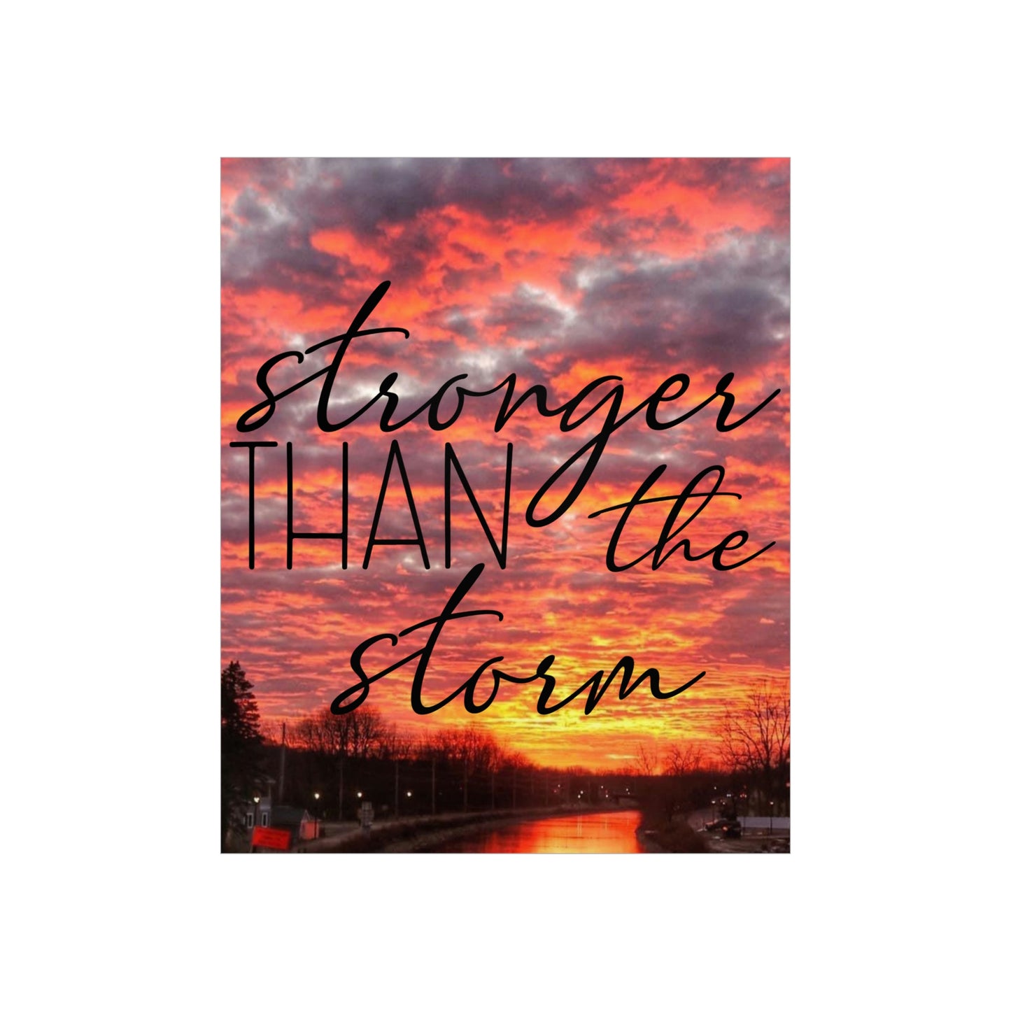 Stronger Than The Storm Poster